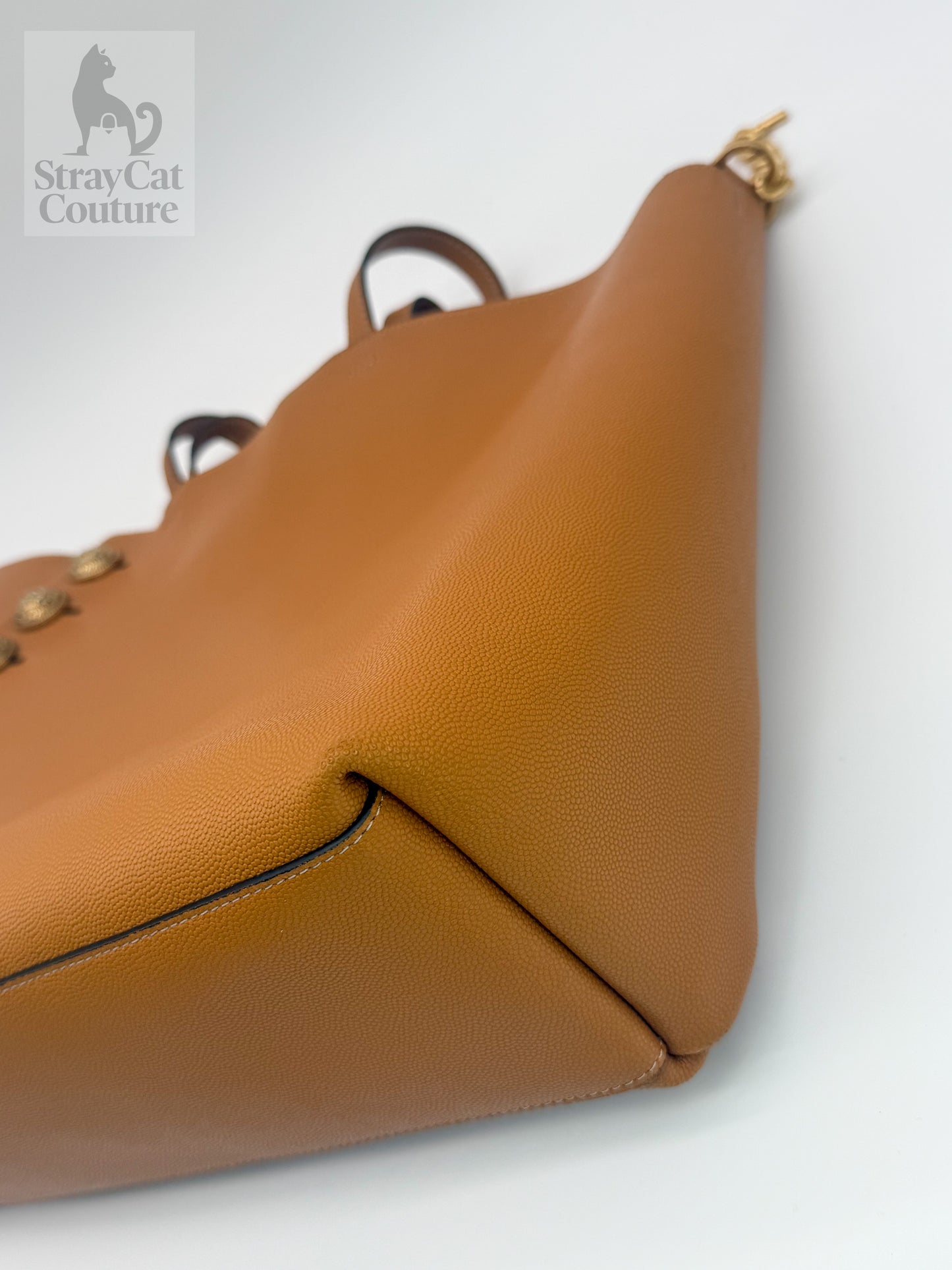 Balmain Leather Tote/Shoulder Bag