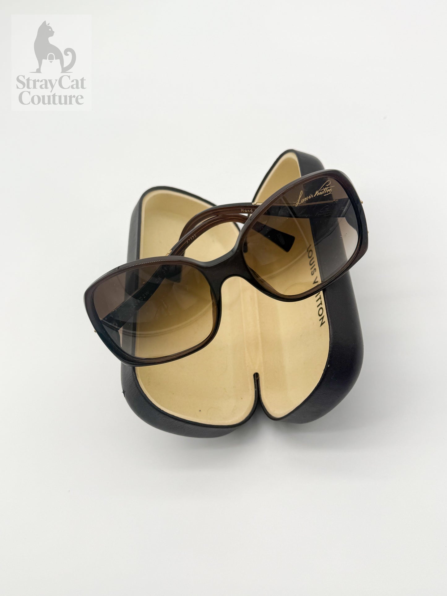 Louis Vuitton Retro Gina Sunglasses – Brown Speckle Acetate Frame