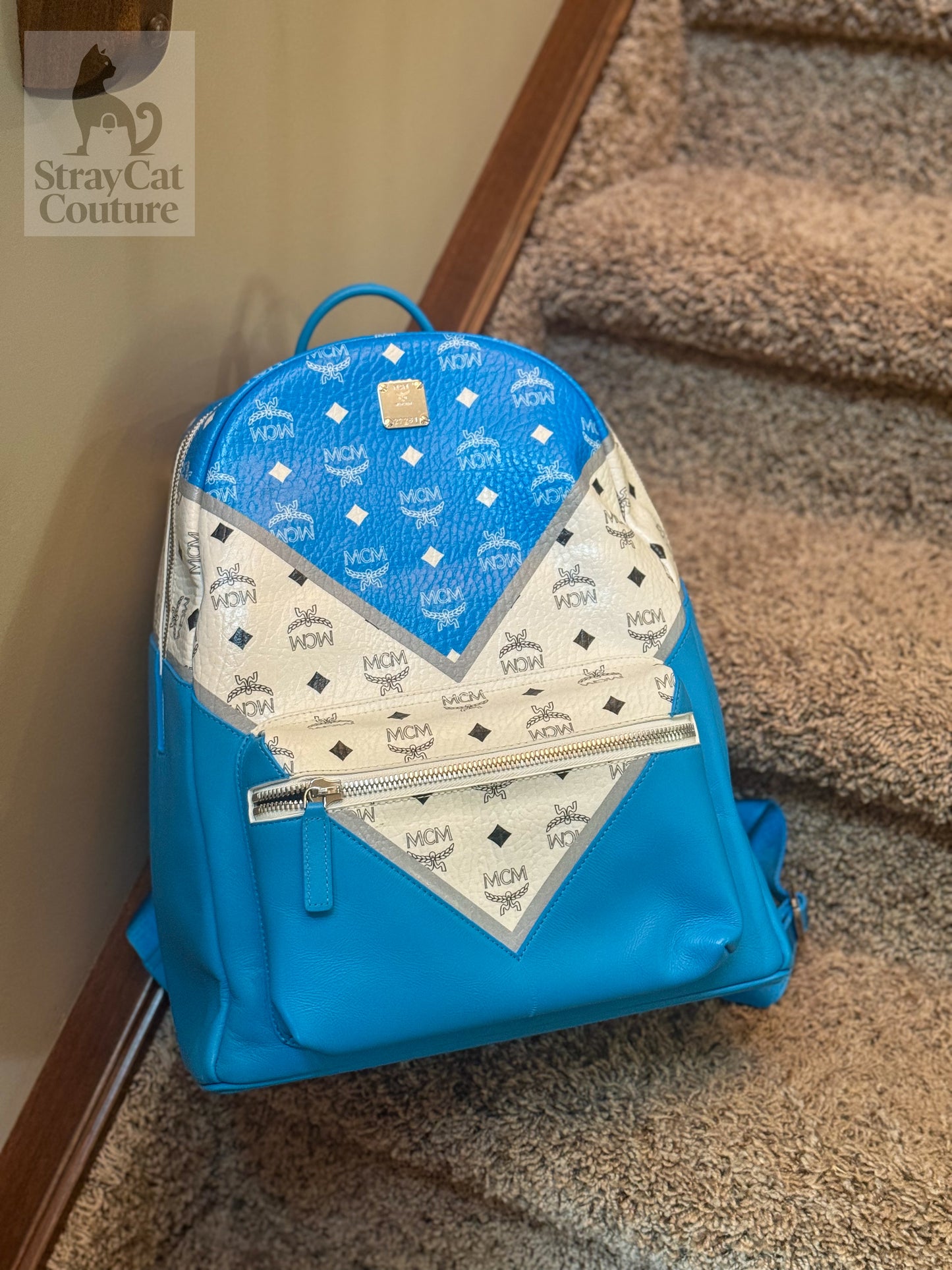 MCM Visetos limited MEDIUM backpack.