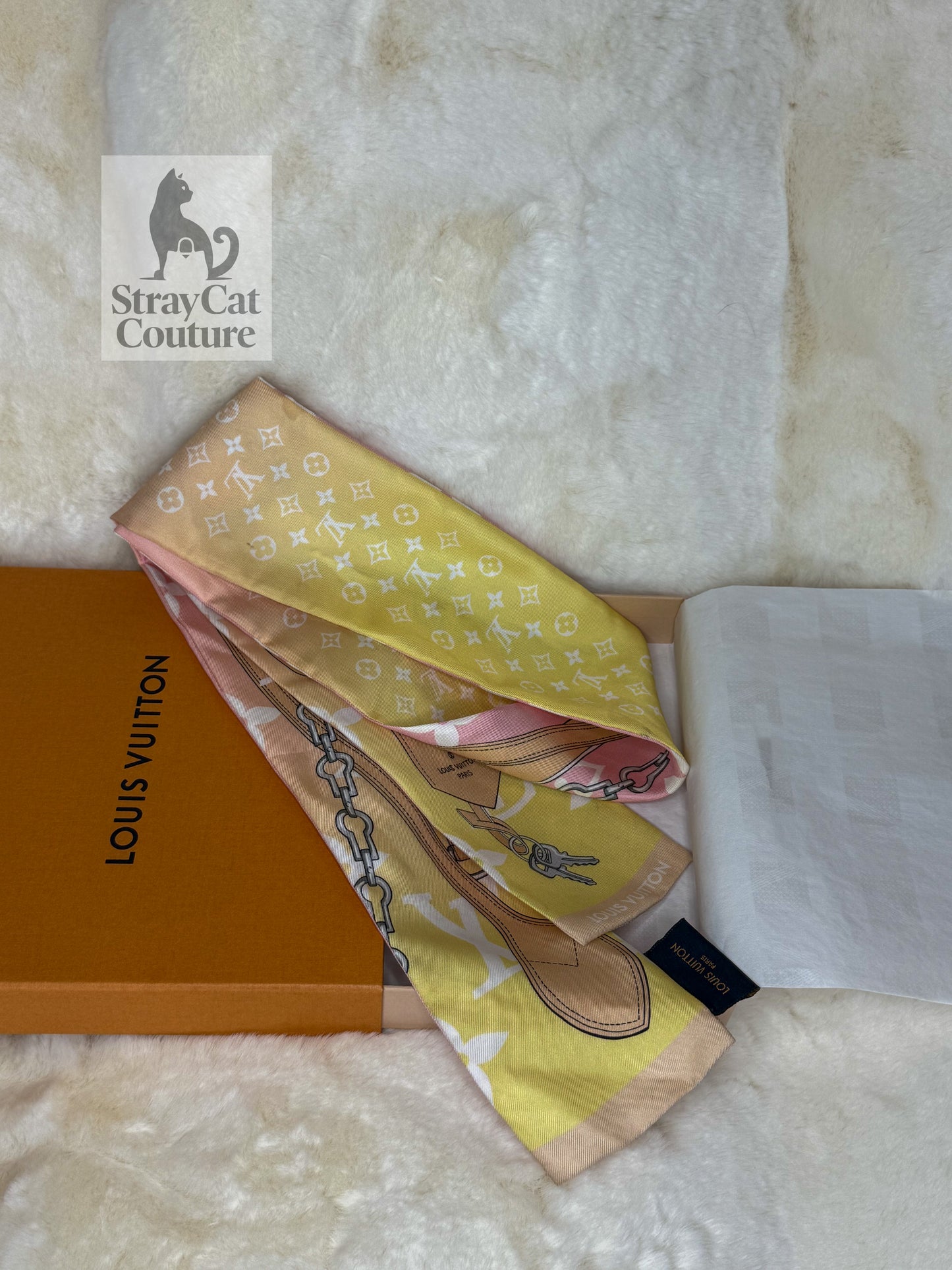 Louis Vuitton By The Pool Silk Scarf (Gradient)