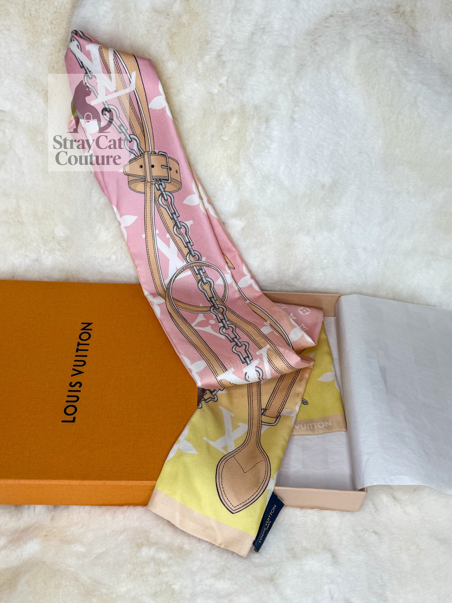 Louis Vuitton By The Pool Silk Scarf (Gradient)