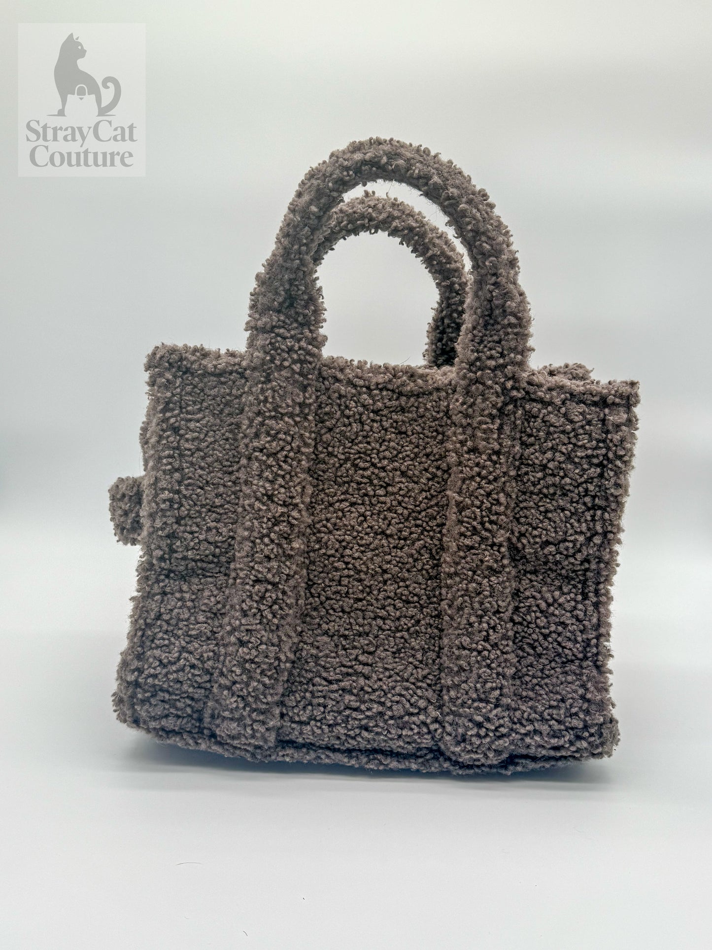 Marc Jacobs Shearling Tote/Crossbody Bag