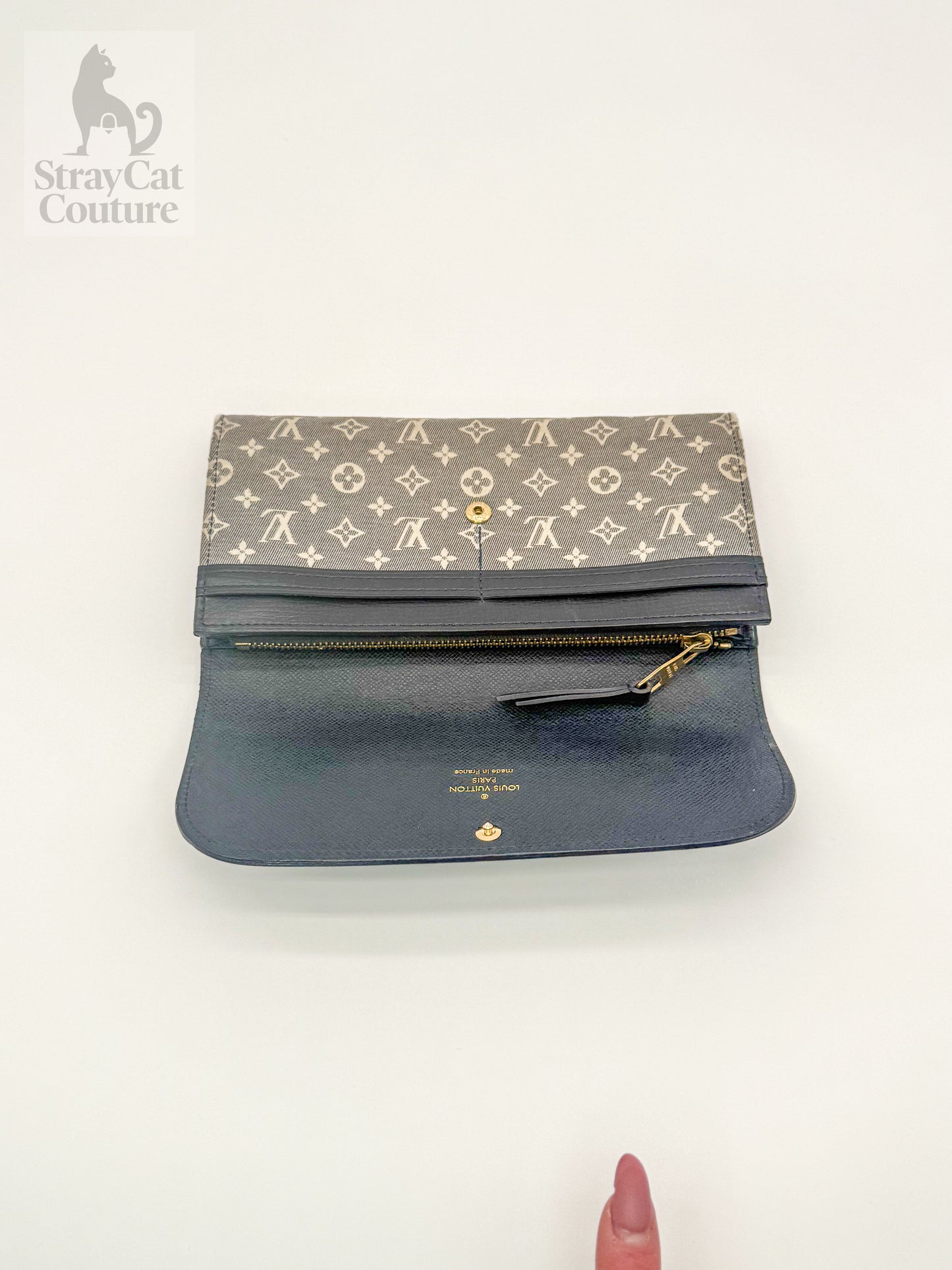 Louis Vuitton Sarah Wallet – Monogram Idylle Canvas in Navy