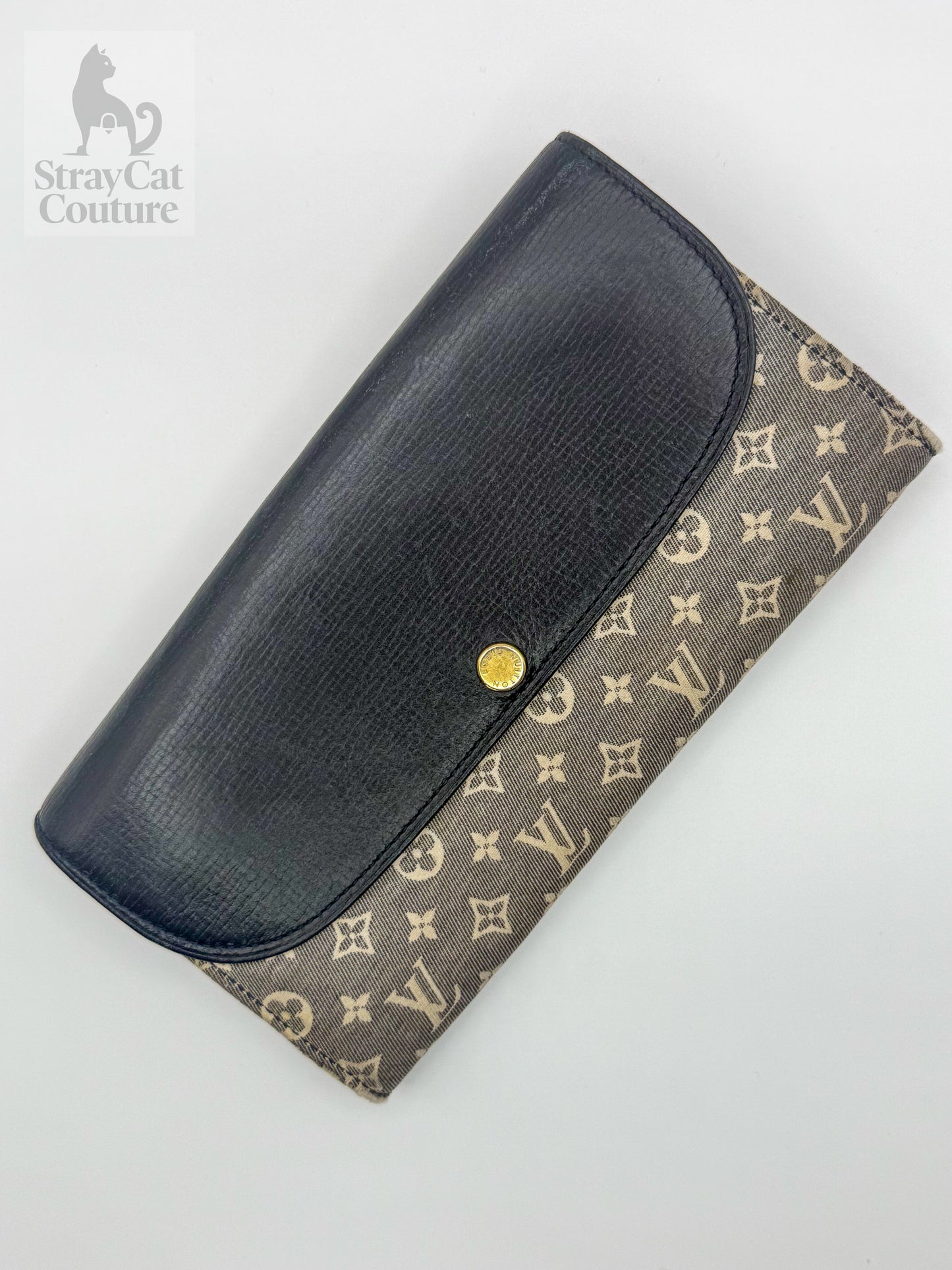Louis Vuitton Sarah Wallet – Monogram Idylle Canvas in Navy