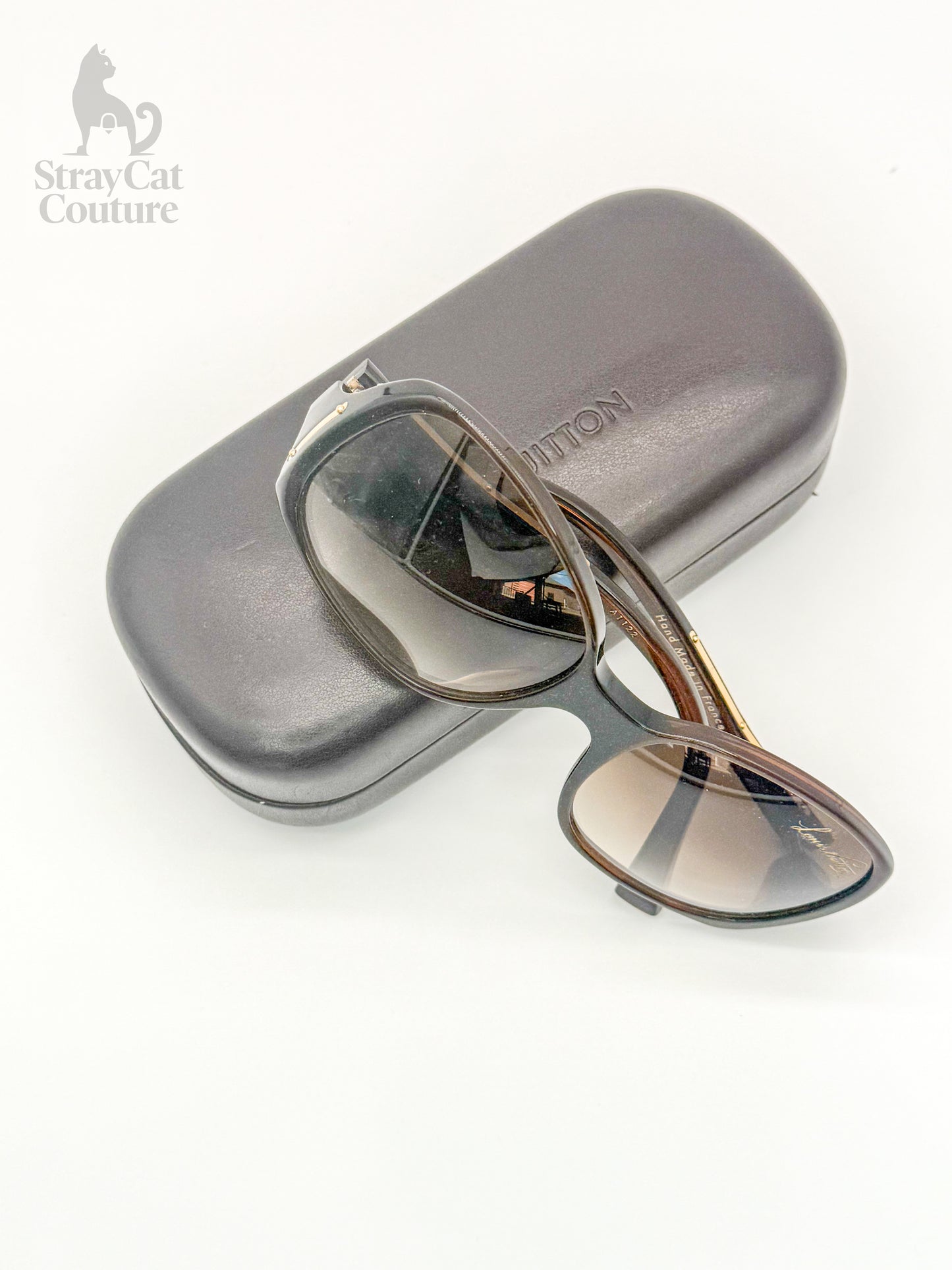 Louis Vuitton Retro Gina Sunglasses – Brown Speckle Acetate Frame