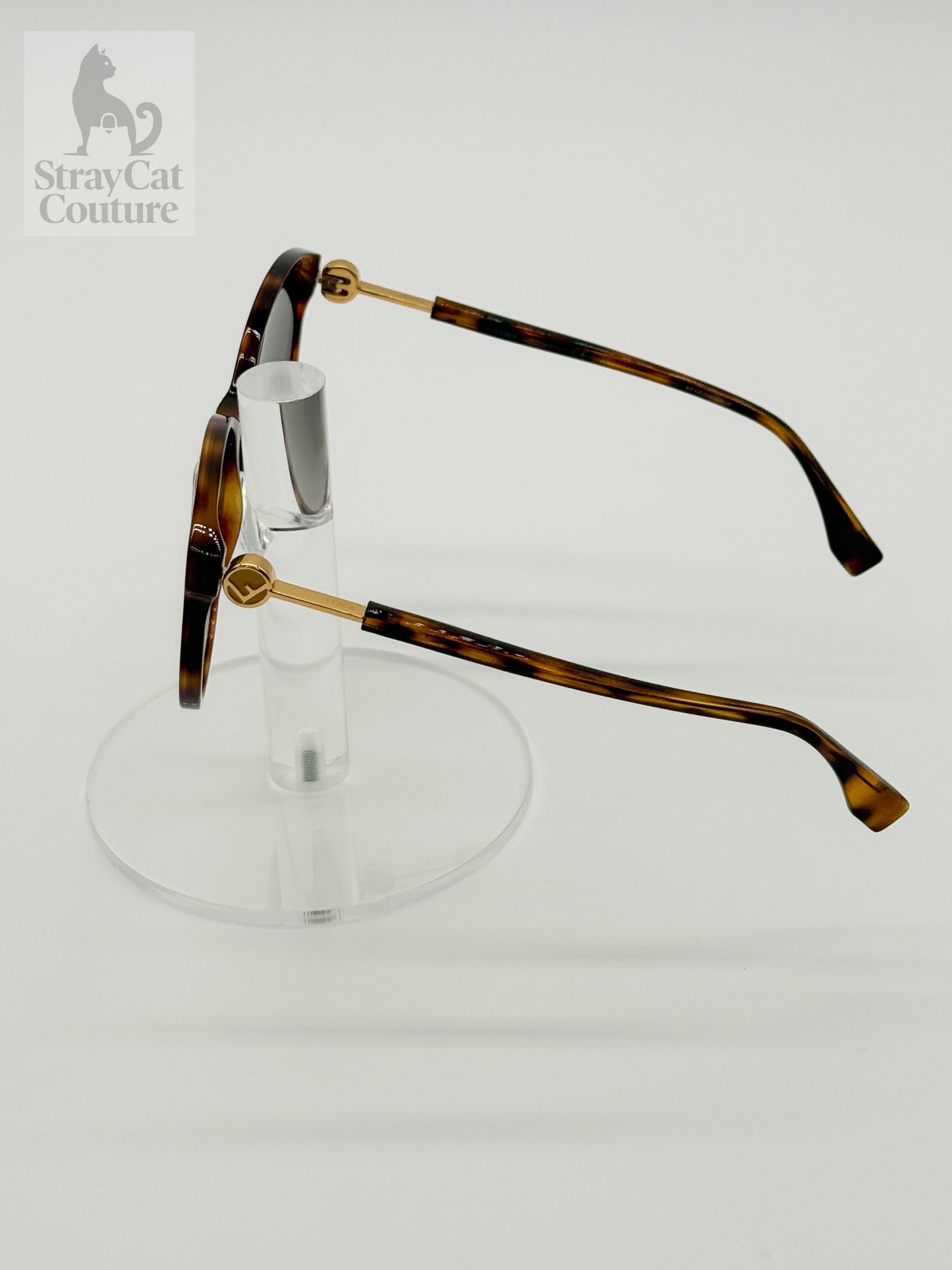 FENDI Dark Havana Sunglasses 58MM