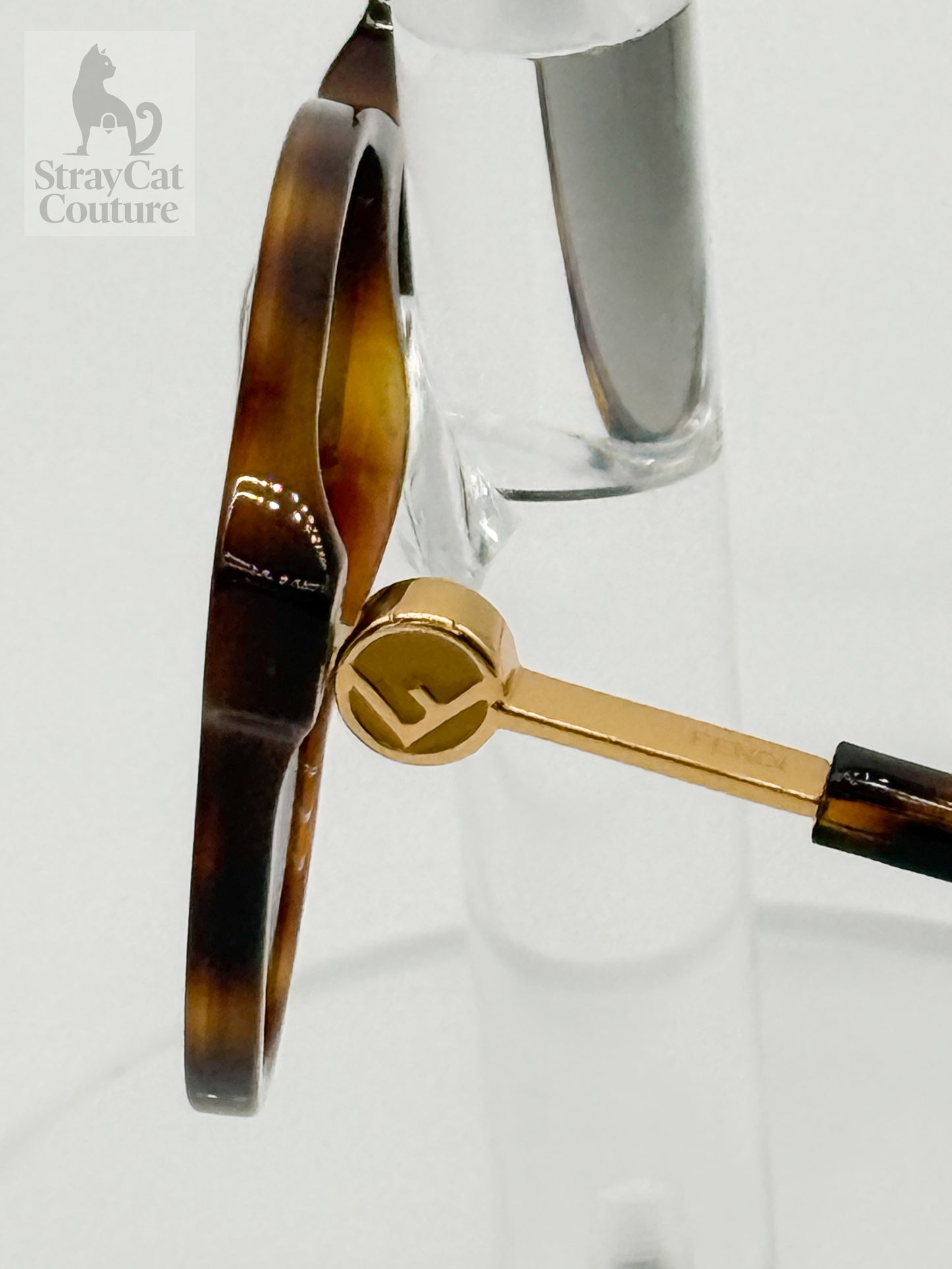 FENDI Dark Havana Sunglasses 58MM